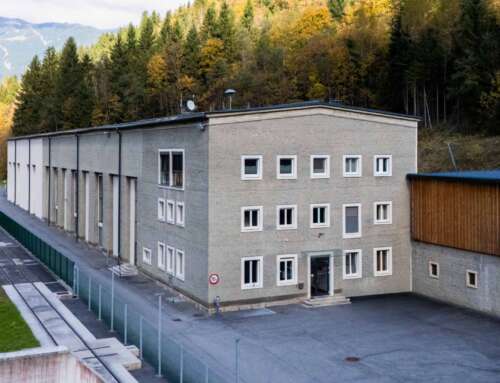 ÖBB Fassadengestaltung Kraftwerkshalle